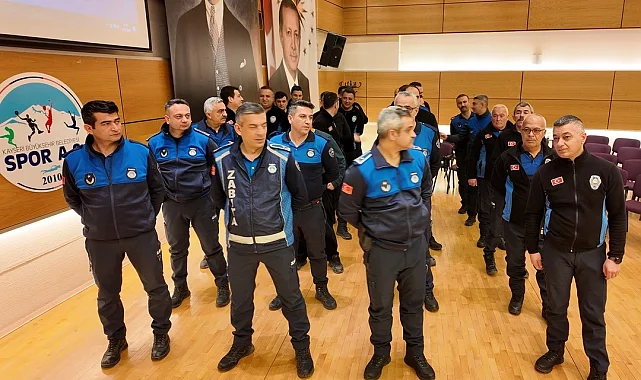 Kayseri zabıtasına toplumsal olay eğitimi