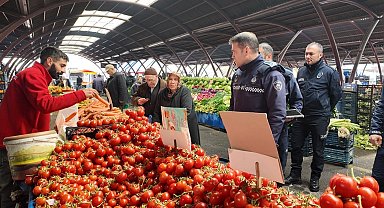 Kayseri zabıtasından sıkı denetim