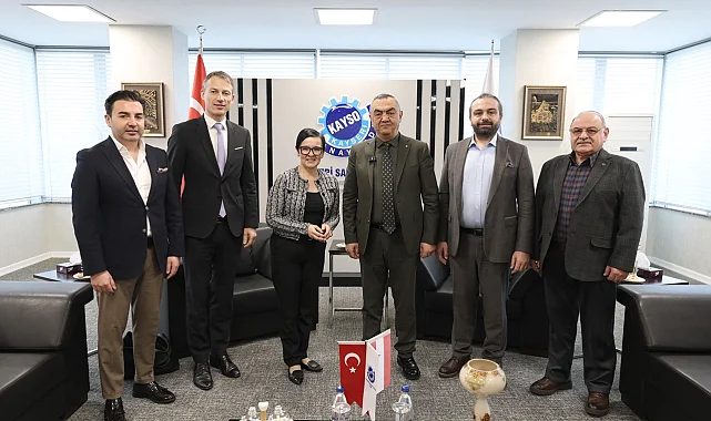 KAYSO Avusturya Büyükelçisi'ni ağırladı