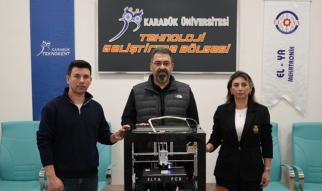 KBÜ'lü akademisyenden Türkiye'de ilk, dünyada ikinci: Zeki PCB üretim makinesi geliştirildi