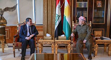 KDP Başkanı Barzani, SDG elebaşı Mazlum Abdi ile görüştü