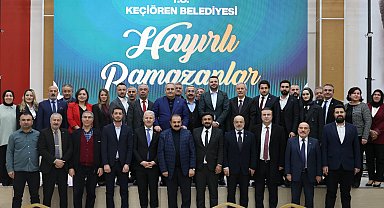 Keçiören'de Çorumlular iftarda bir araya geldi