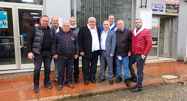 Keşan'da Bülent Altın seçim için saha çalışmalarını sürdürüyor