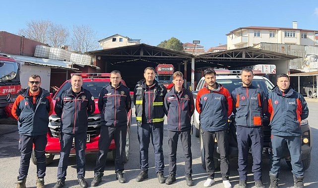 Kocaeli Büyükşehir İtfaiyesi, taşkın riskine karşı Edirne'de