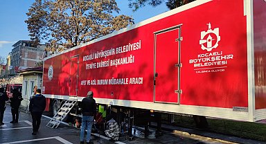 Kocaeli Büyükşehir'den depremin 3. yılında Hatay'da dayanışma örneği