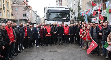Kocaeli Çayırova'dan Gazze'ye kardeşlik eli uzandı
