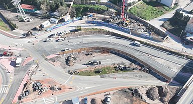 Kocaeli'de Kaşkaldere bağlantı yolu trafiğe açıldı