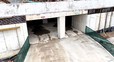 Kocaeli'de o otoparkın ilk katı hizmete alındı