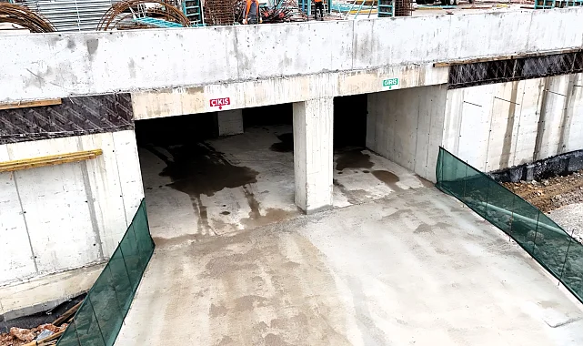 Kocaeli'de o otoparkın ilk katı hizmete alındı