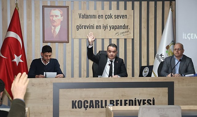 Koçarlı Belediyesi meclis toplantısı gerçekleştirildi