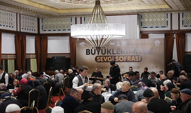 Konya Büyükşehir'den 'sevgi' sofrası