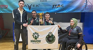 Konya Karataylı sporcular 5 madalya ile döndü
