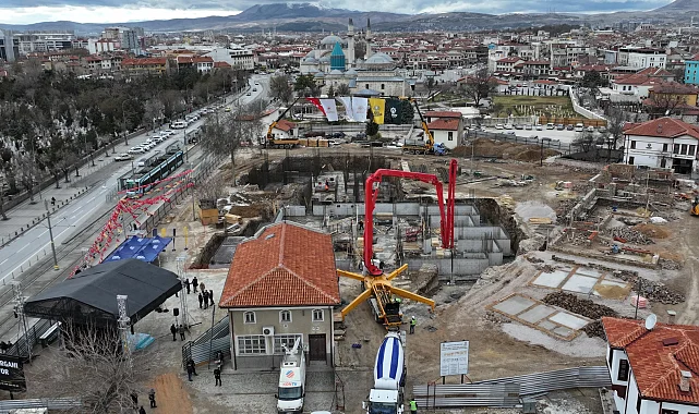 Konya Mevlevi Dergahı'nın temeli atıldı