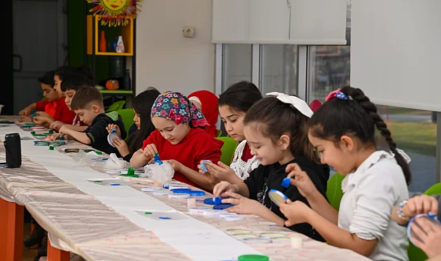 Konya Selçuklu'da çocuklara yönelik geri dönüşüm etkinliği