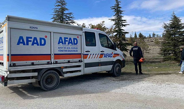 Konya'da kaçak kazı alanı bulundu