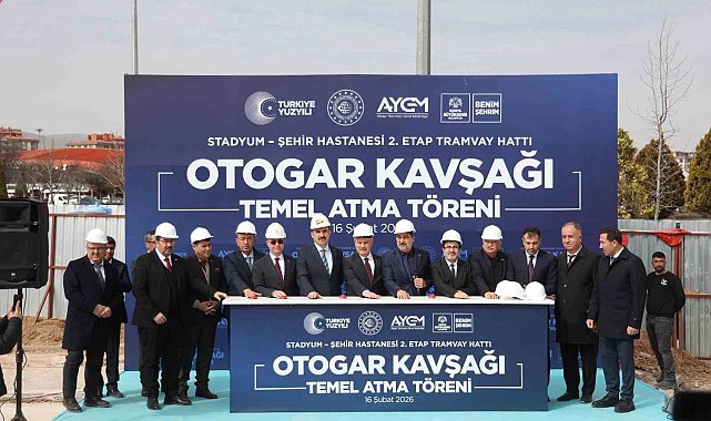 Konya'da Otogar Kavşağı'nın temeli atıldı