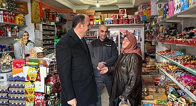 Konya'da Başkan Altay iftar öncesi esnafla buluştu