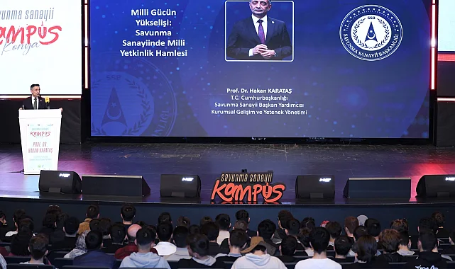 Konya'da Savunma Sanayii Kampüs Programı düzenlendi