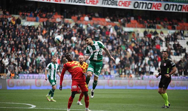 Konyaspor ile Göztepe 14. randevuda