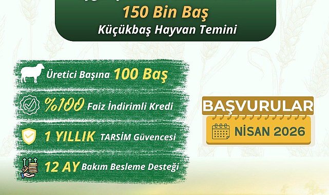 Küçükbaş üreticilerine "Kırsalda Bereket" projesi başlıyor