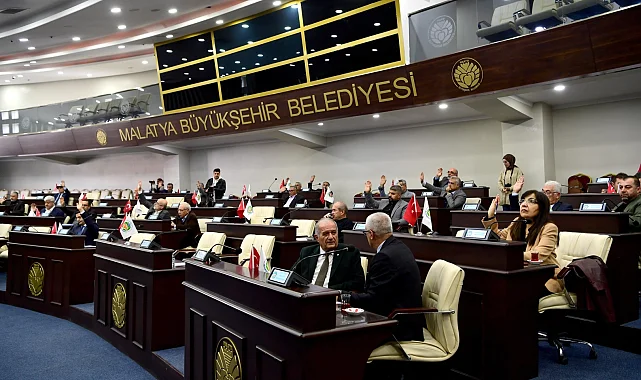 Malatya Büyükşehir Meclisi Şubat toplantısı yapıldı