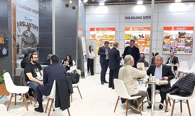 Malatya Büyükşehir standına yoğun ilgi