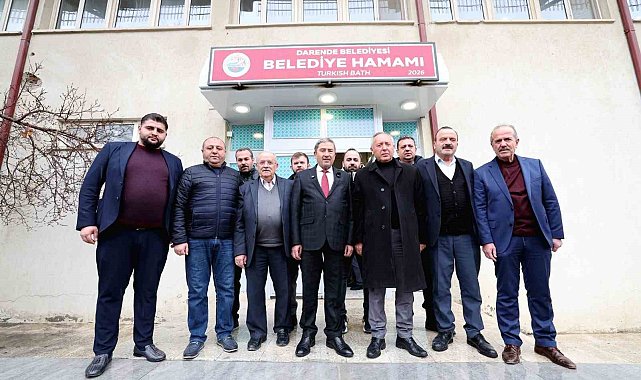 Malatya Darende'de yenilenen hamam hizmete açıldı