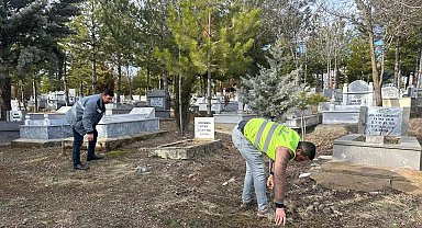 Malatya Doğanşehir'den mezarlıklara dijital adım