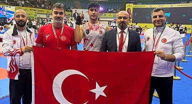 Malatya'ya uluslararası gurur: İshak Kocaman altınla döndü