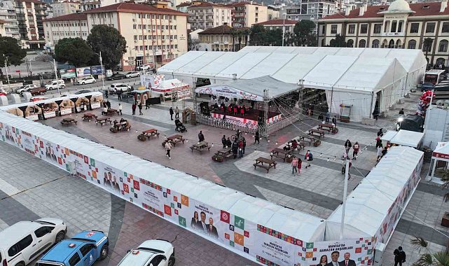 Manisa Büyükşehir Belediyesi 160 bin kişilik iftar sofrası kuracak