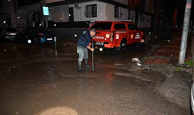 Manisa'da 1000 kişilik yağış seferberliği