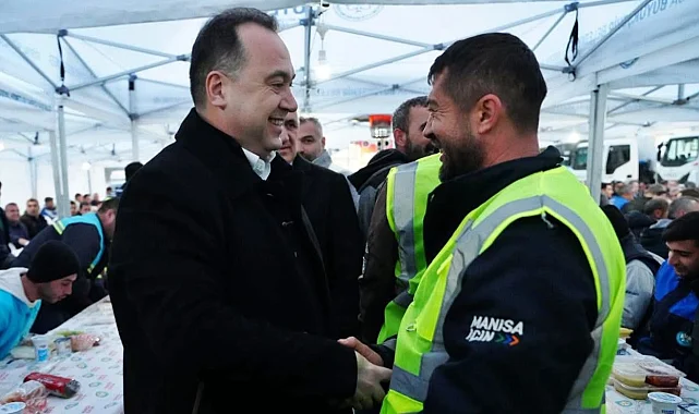 Manisa'da Başkan Dutlulu'dan personele ek ödeme müjdesi