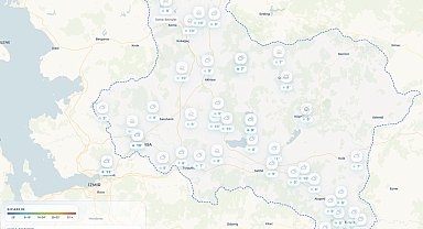 Manisa'da dijital erken uyarı sistemi