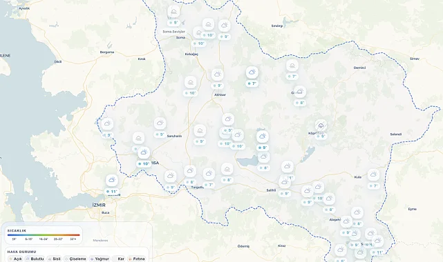Manisa'da dijital erken uyarı sistemi