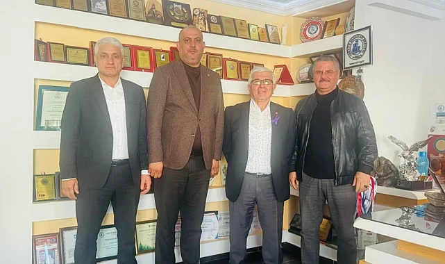 Mardin Engelliler Derneği'nden Türkiye Sakatlar Derneği'ne anlamlı ziyaret