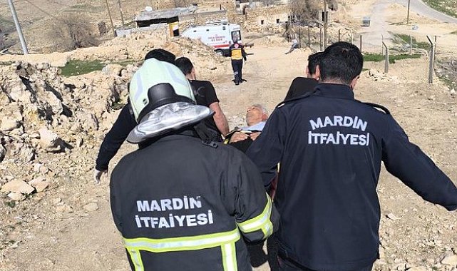 Mardin'de boş havuza düşen kişi yaralandı