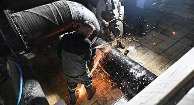 MASKİ'den Manisa altyapısında gece mesaisi