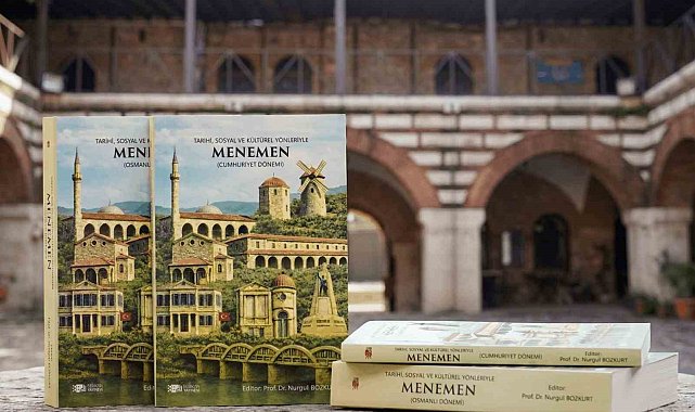 Menemen tarihi iki cilt kitap oldu