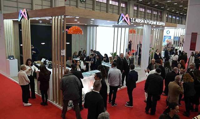 Mersin Büyükşehir Belediyesi, fuarda kentin turizm potansiyelini tanıttı