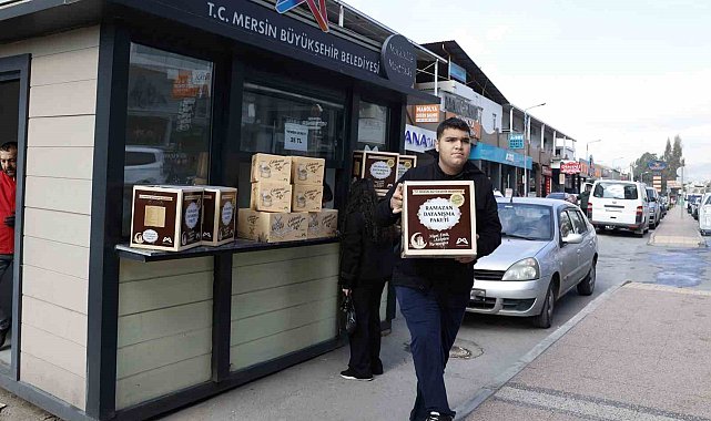 Mersin Büyükşehir Belediyesinden çölyak hastalarına Ramazan desteği