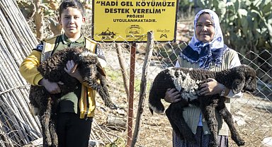 Mersin'de "Hadi Gel Köyümüze Destek Verelim" projesi