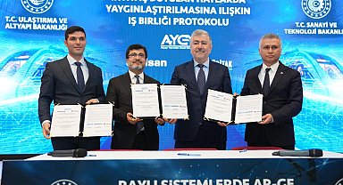 Metro sinyalizasyonunda yerli hamle... Üçlü protokol imzalandı