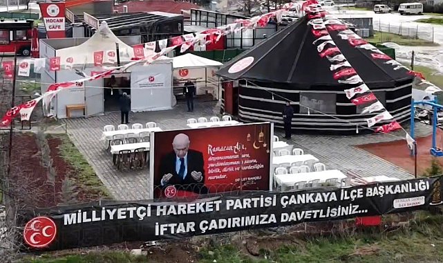 MHP Çankaya İlçe Başkanlığı 8'inci yılında iftar programlarına devam ediyor