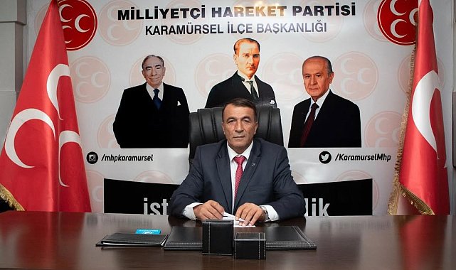 MHP Karamürsel ilçe başkanı istifa etti