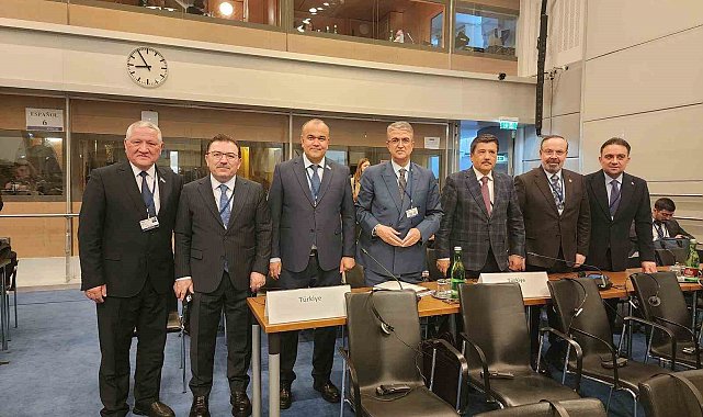MHP'lı Kamil Aydın, AGİTPA kış genel kurulu için Viyana'da