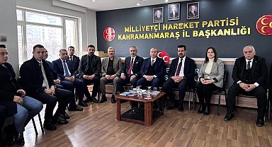 MHP'li Şahin'den Kahramanmaraş ziyareti