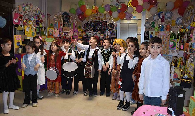 Miniklerin "Hoş Geldin Ramazan" etkinliği göz doldurdu