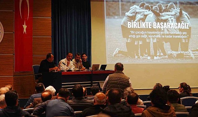 Muğlaspor'da altyapı masaya yatırıldı