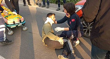 Muratlı'da trafik kazası: 1 yaralı