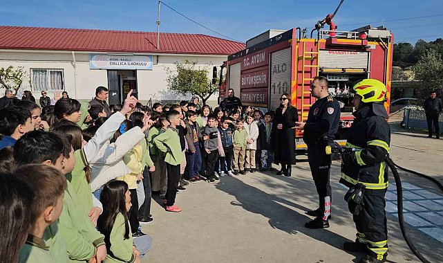 Nazilli'de öğrencilere 'Ormanları Koruma, Afet ve Yangın Eğitimi' verildi